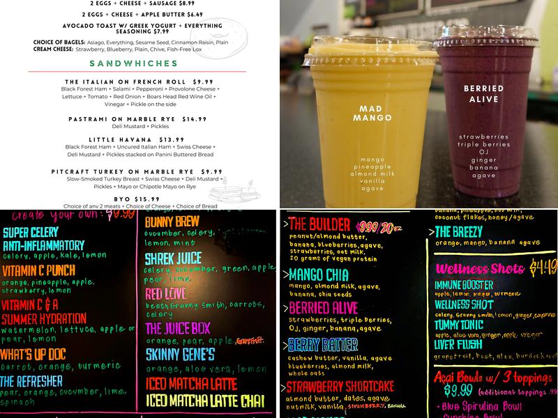 Urban Treez Chicago Menu