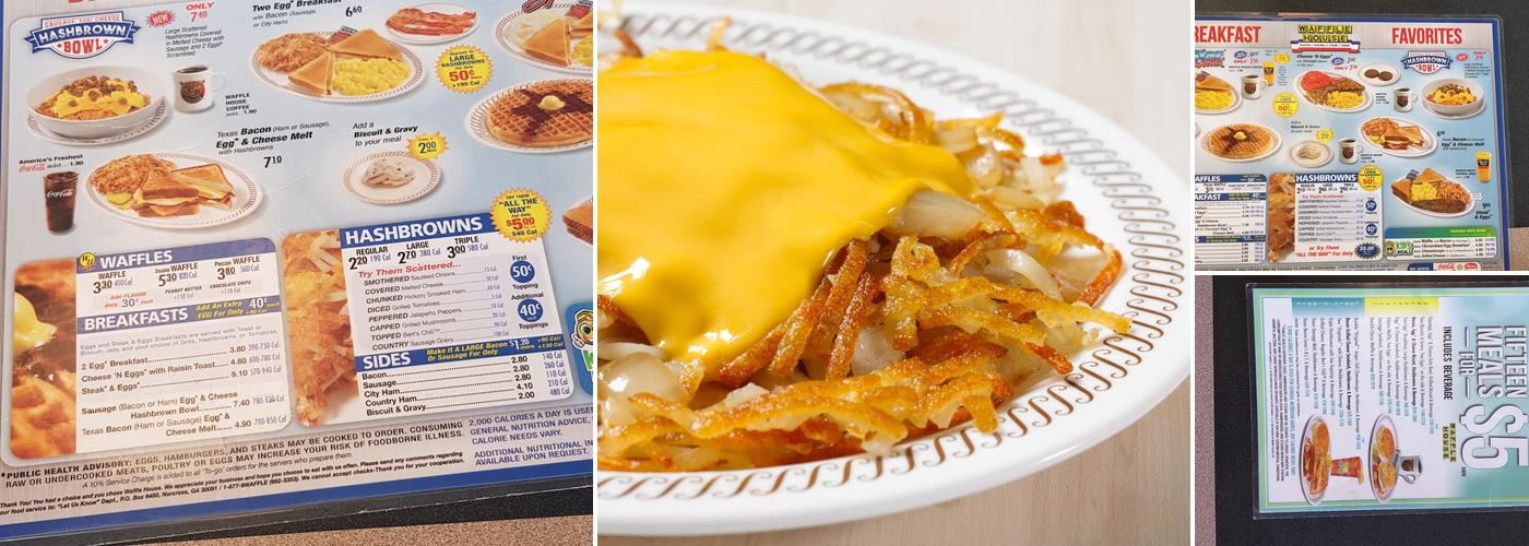 Waffle House Menu