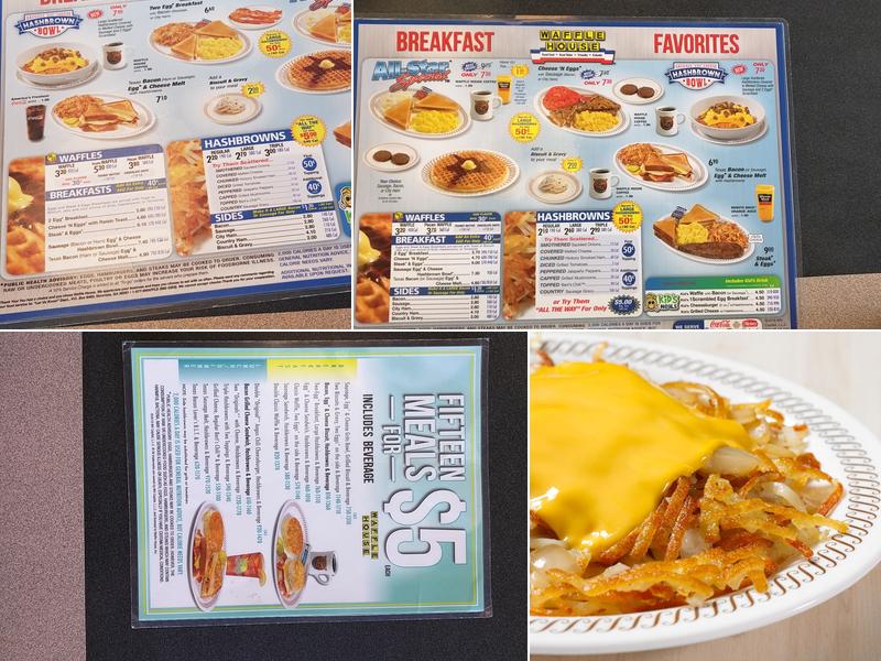 Waffle House Menu