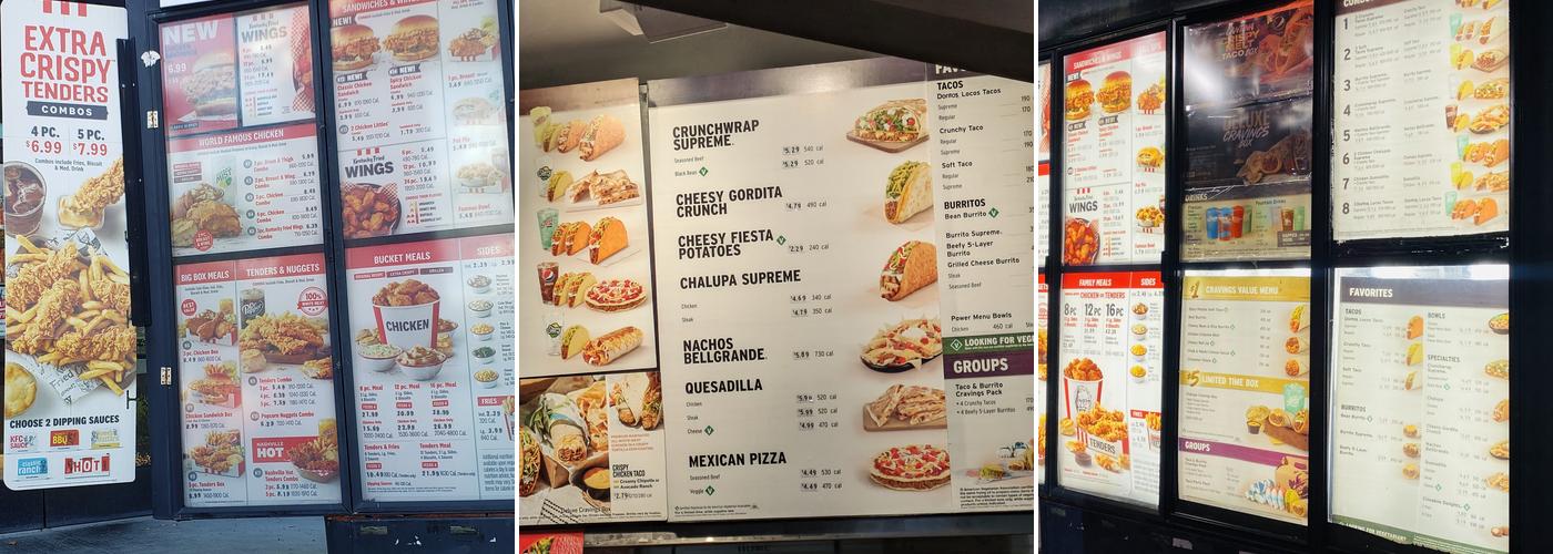 Taco Bell Menu
