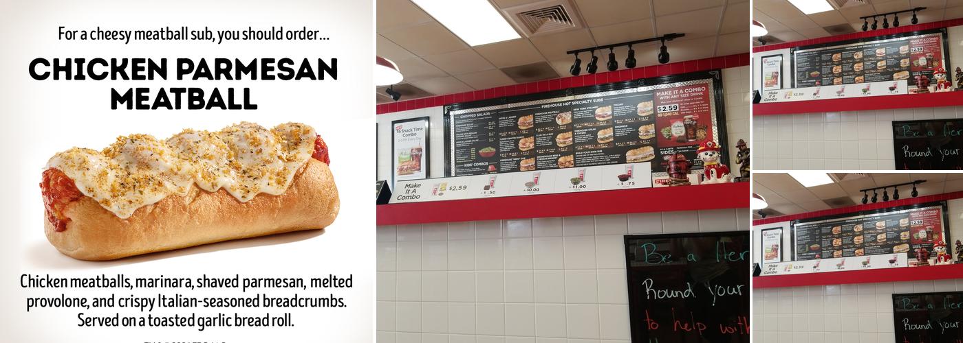 Firehouse Subs Watson Blvd Menu