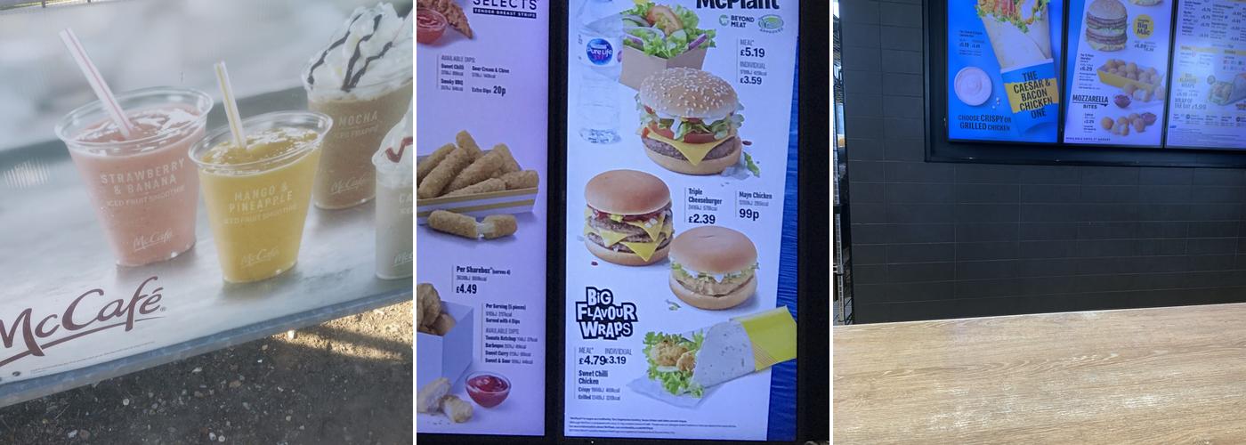 McDonald's Menu