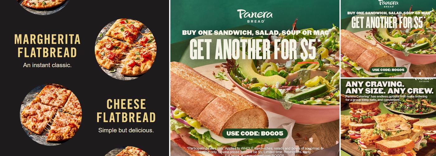 Panera Bread Menu
