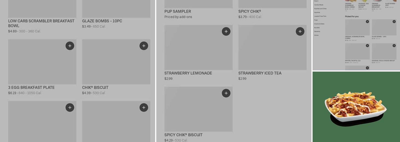 Krystal Menu
