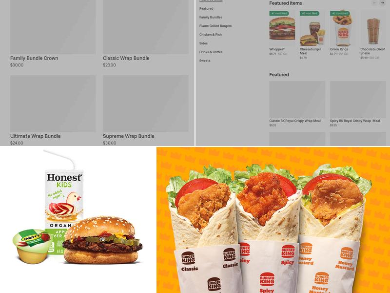 Burger King Menu