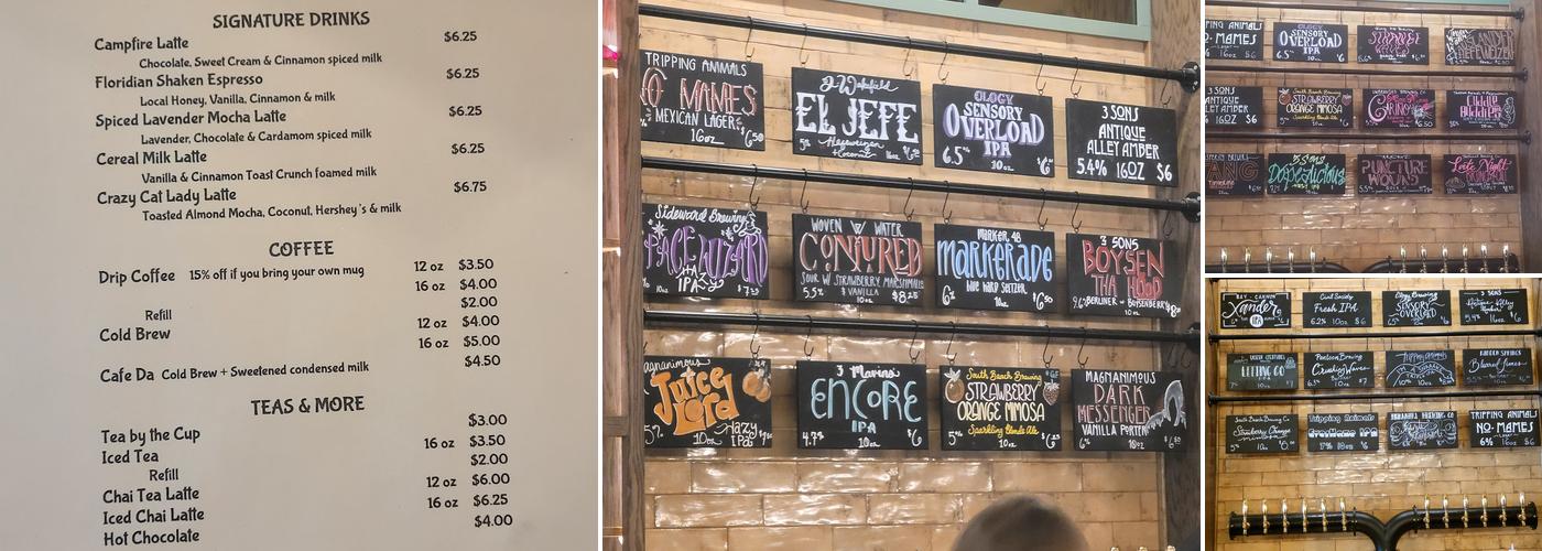 The Juniper General Store Menu