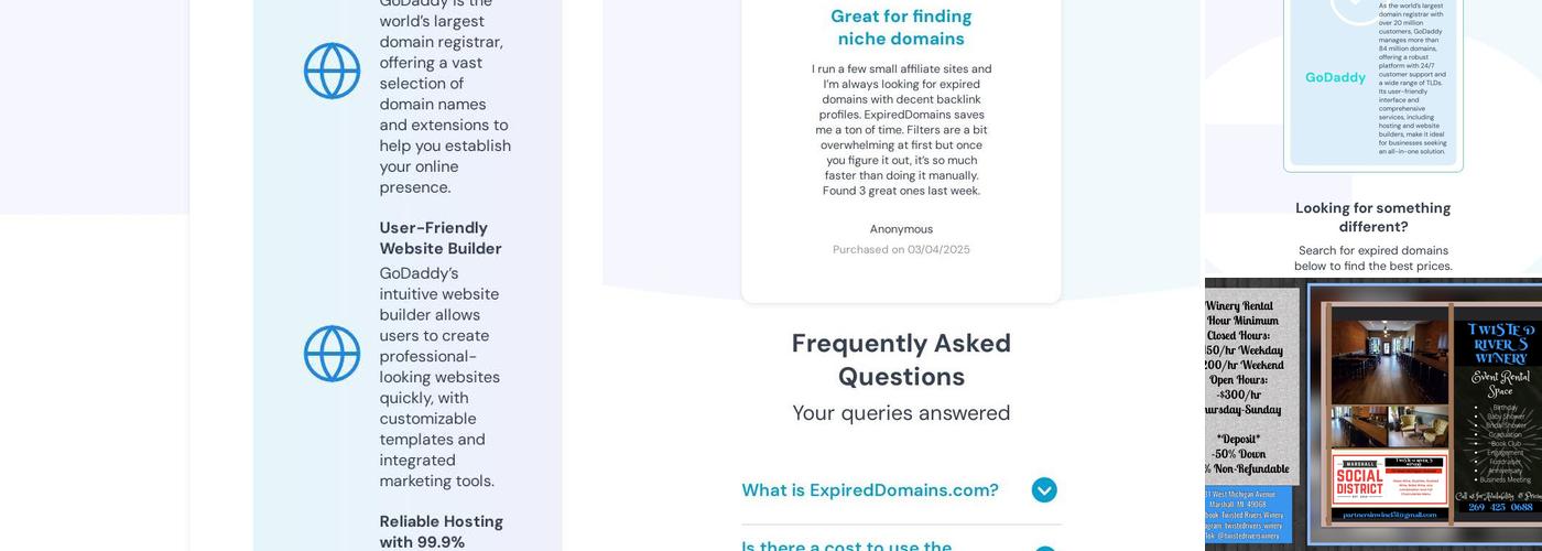 Twisted Rivers Winery LLC Menu