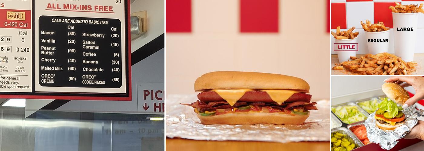Five Guys Menu
