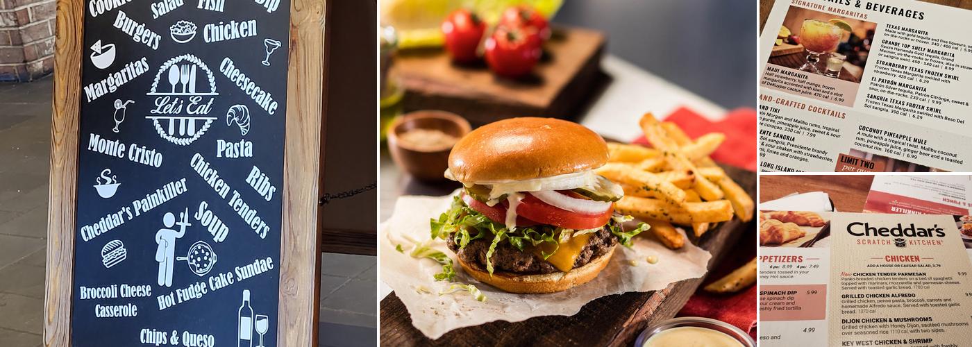 Cheddar's Scratch Kitchen Menu