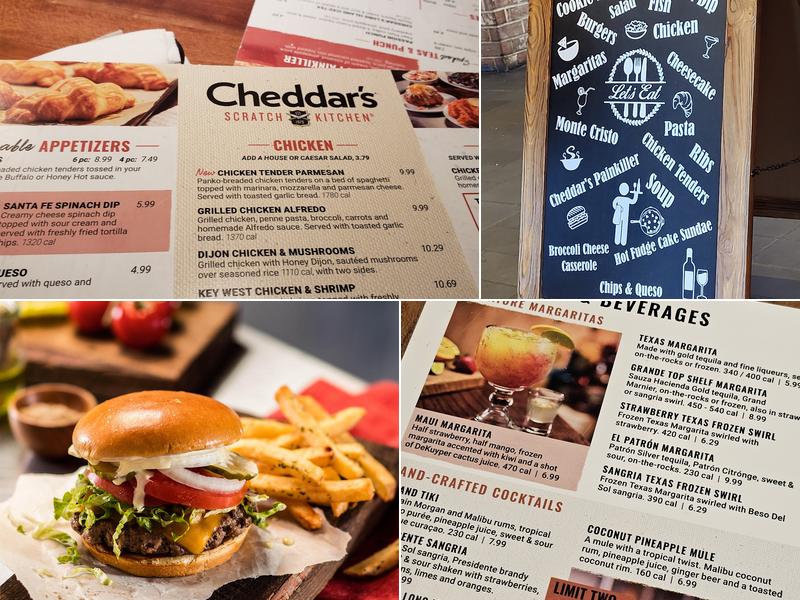 Cheddar's Scratch Kitchen Menu