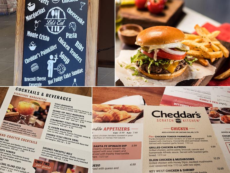 Cheddar's Scratch Kitchen Menu