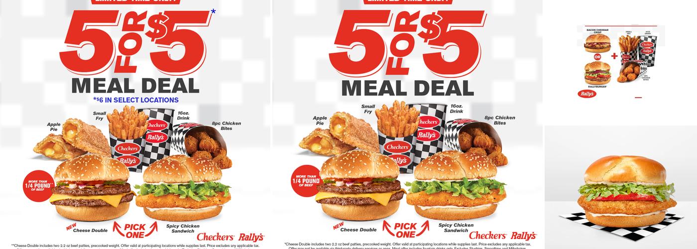 Checkers Menu