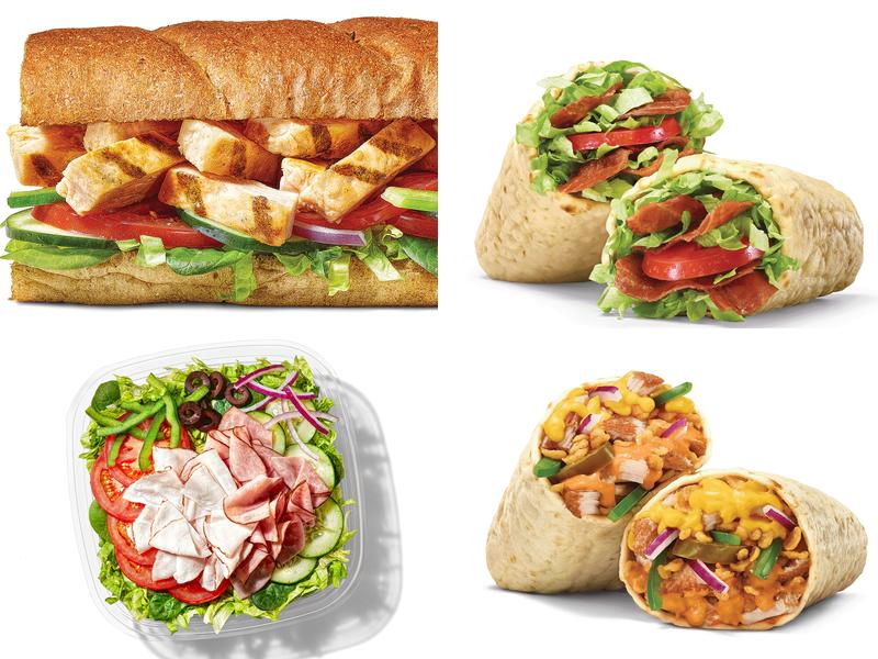 Subway Menu