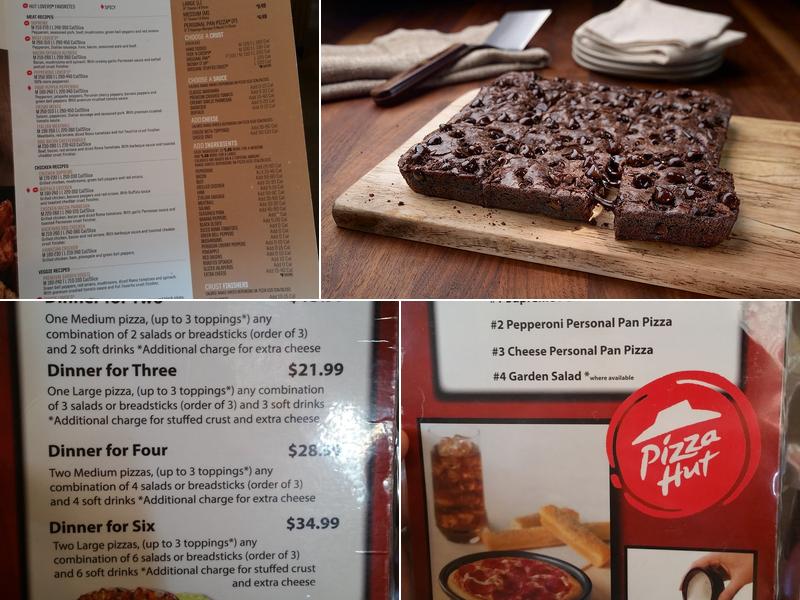 Pizza Hut Menu