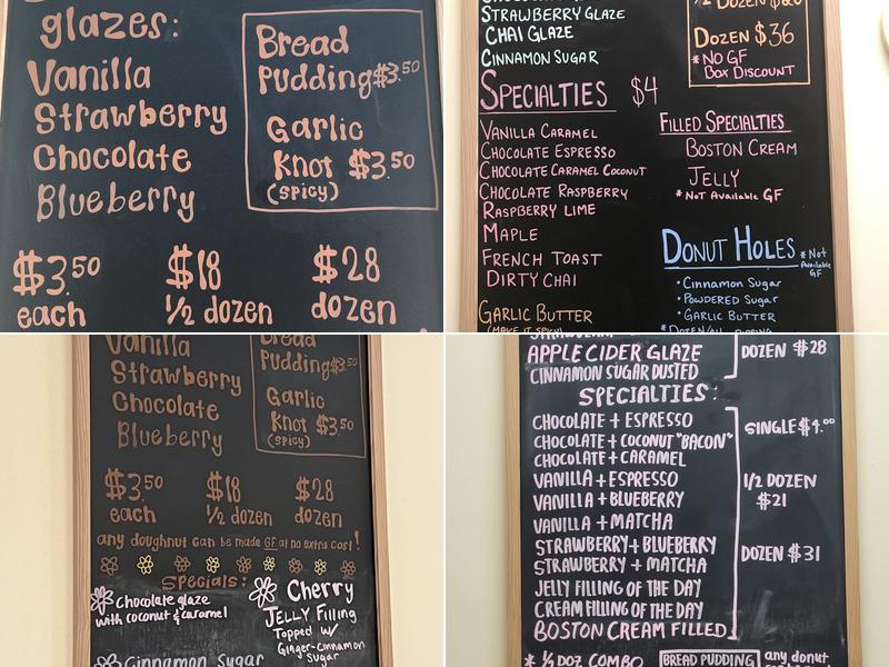 Dough House Menu