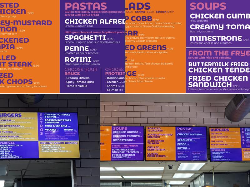 Mustard Seed Kitchen Menu