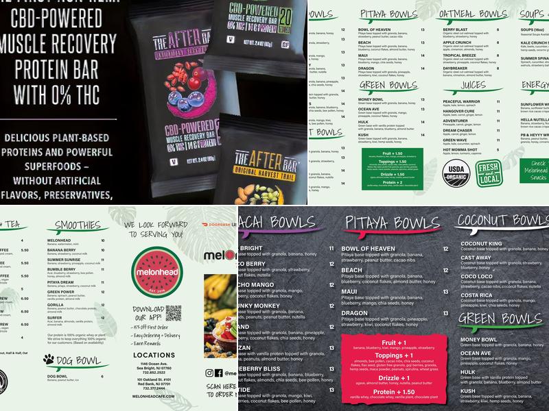 Melonhead Menu