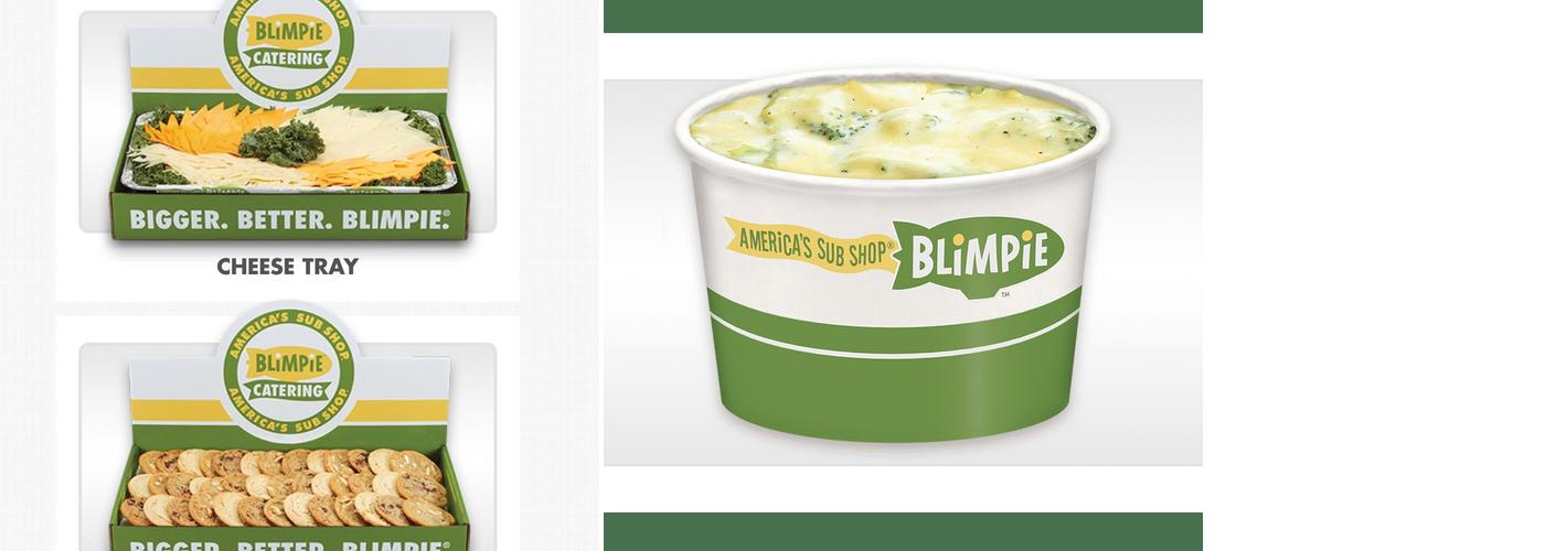 Blimpie Menu