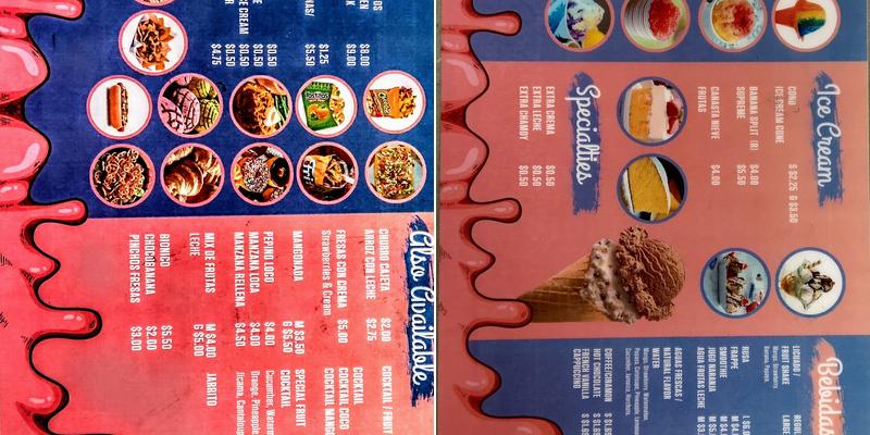 Yo! Snacks Menu