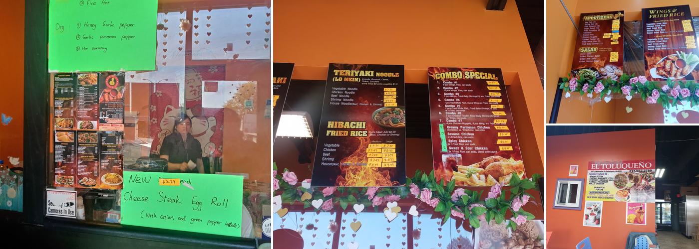 El orijinal y unico El toluqueno Menu