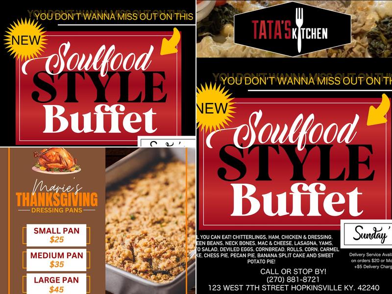 TATA'S KITCHEN Menu