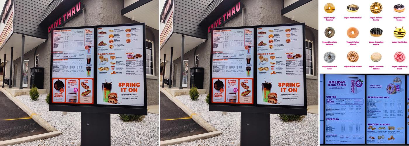 Dunkin' Menu