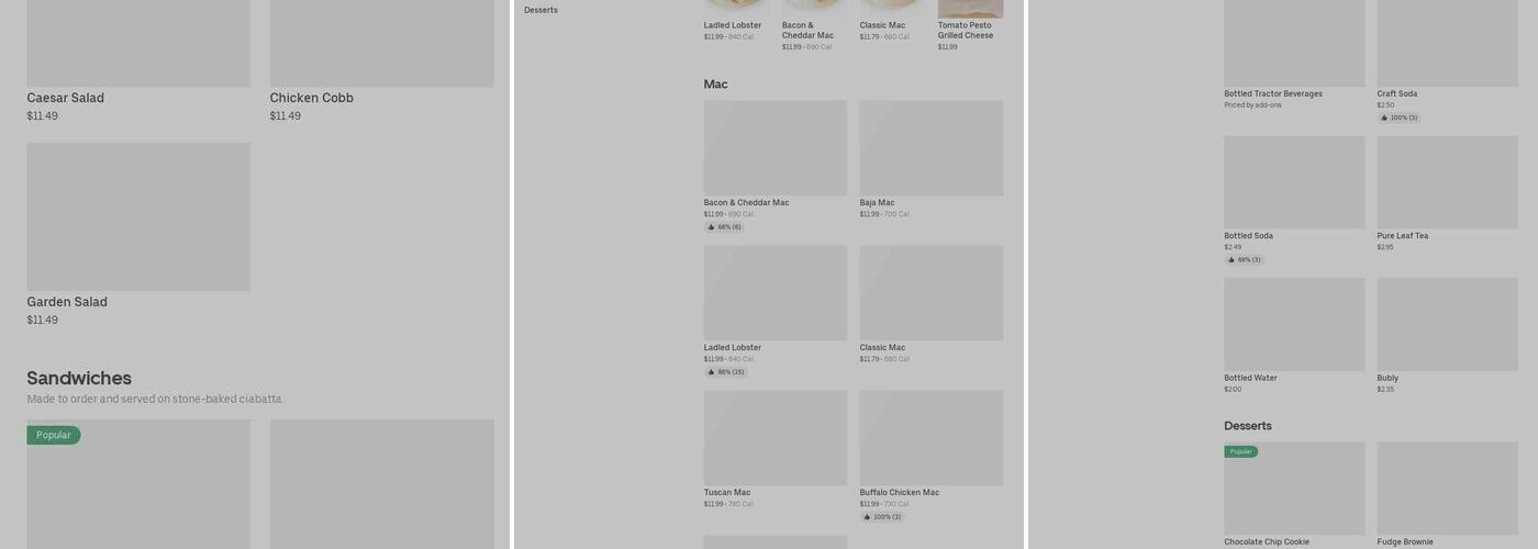 MacLove Menu