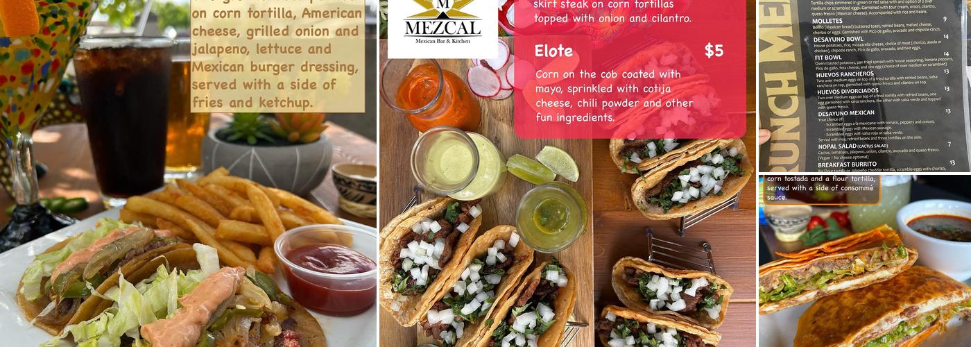 Mezcal Mexican Bar & Kitchen Menu