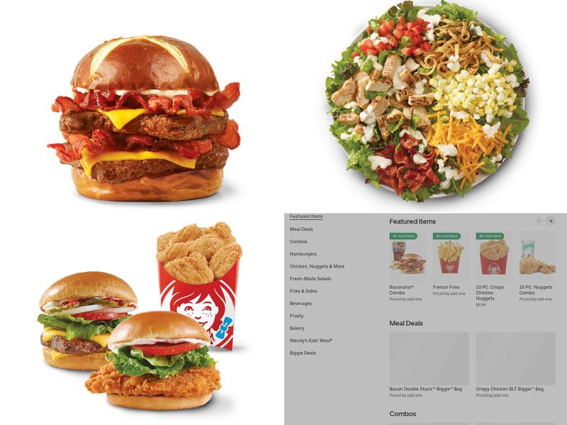 Wendy's Menu