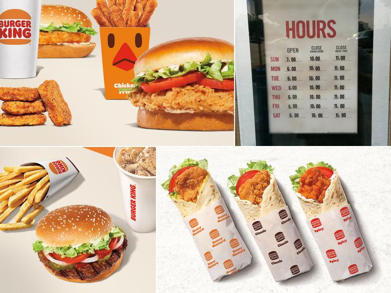 Burger King Menu