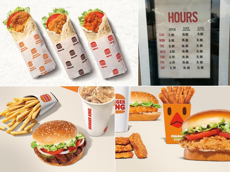 Burger King Menu
