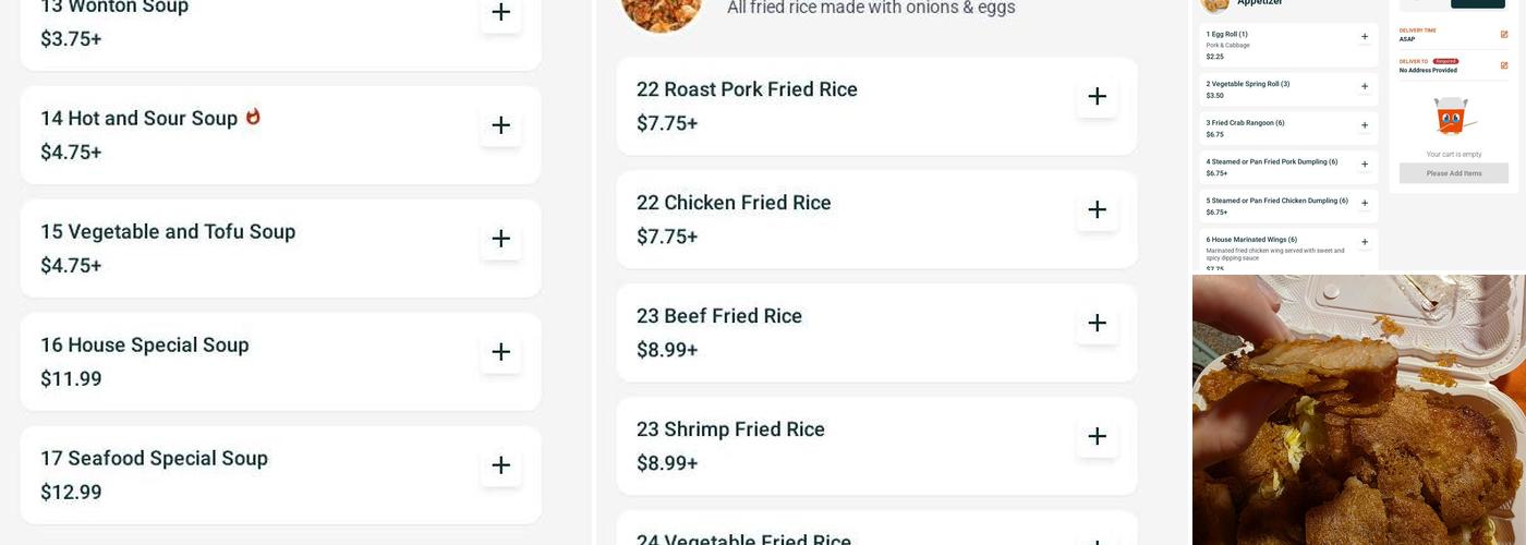 Yum Yum Express Menu