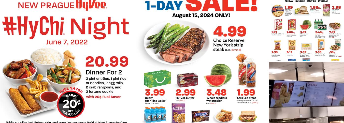 Hy-Vee Market Grille Express Menu