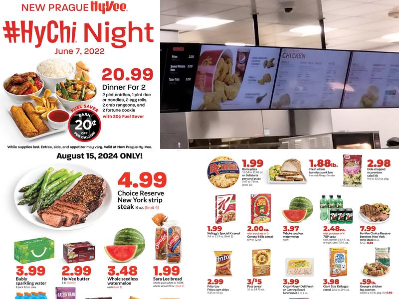 Hy-Vee Market Grille Express Menu
