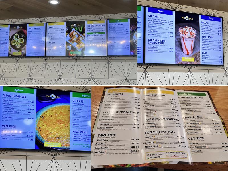 EggHolic - Indian Veg & Egg Street Food Menu