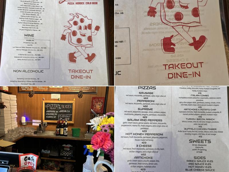 Mario's Menu