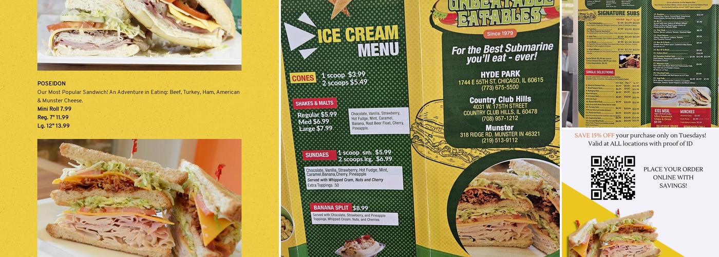 Unbeatable Hyde Park Cafe Menu
