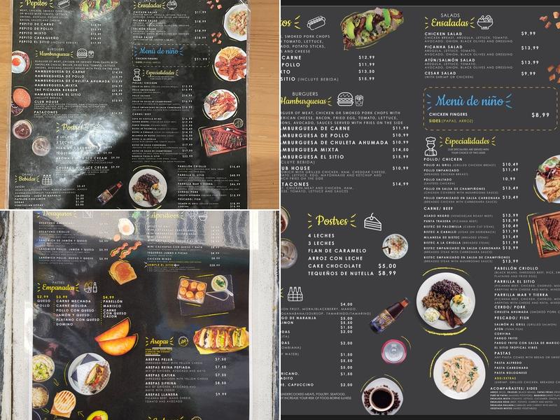 El Hornero.miami Menu