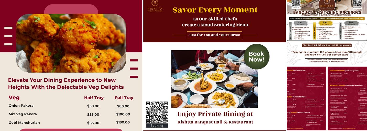 Rishtta Banquet & Restaurant Menu