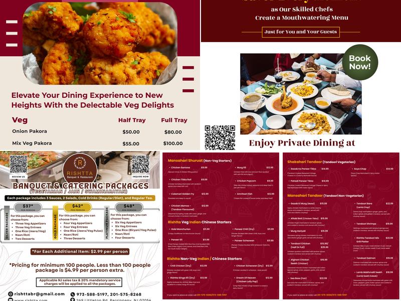 Rishtta Banquet & Restaurant Menu