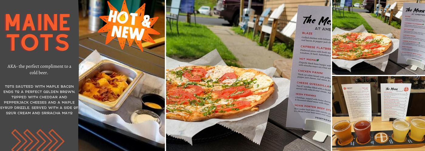 Ambition Brewing Menu