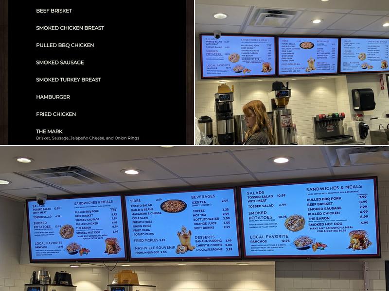 Bar-B-Cutie SmokeHouse Menu