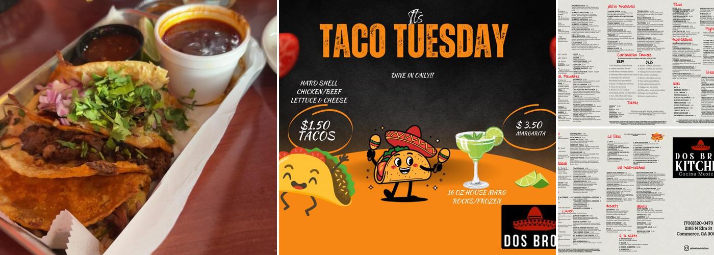 Dos Bros Kitchen Menu