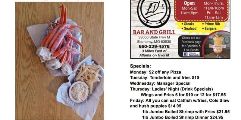 LD's Menu