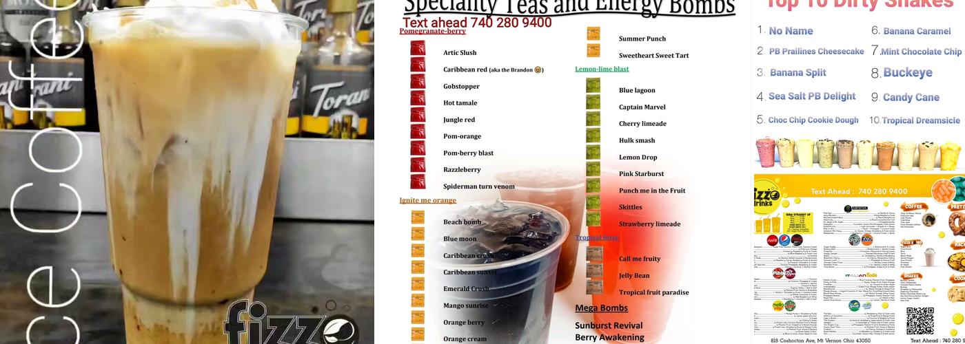 Fizze Drinks Menu
