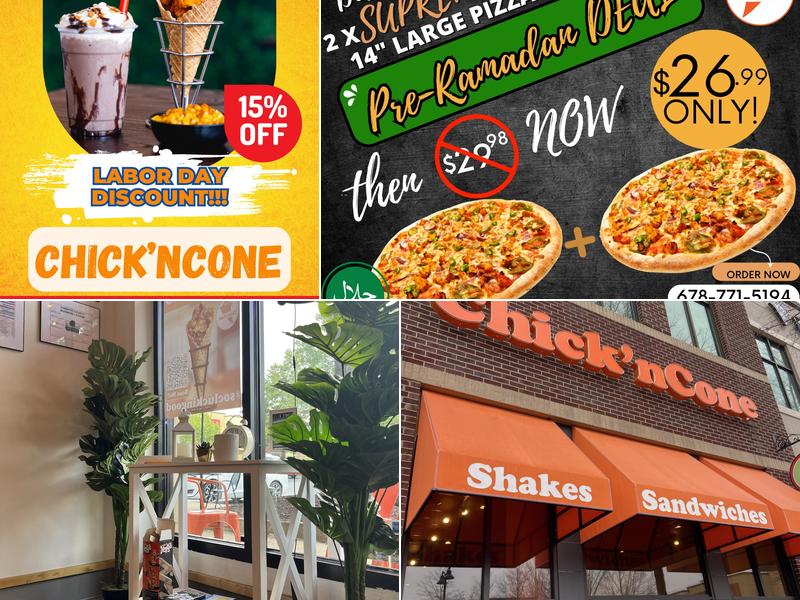 Chick'nCone 410 Peachtree Pkwy Suite 4150, Cumming