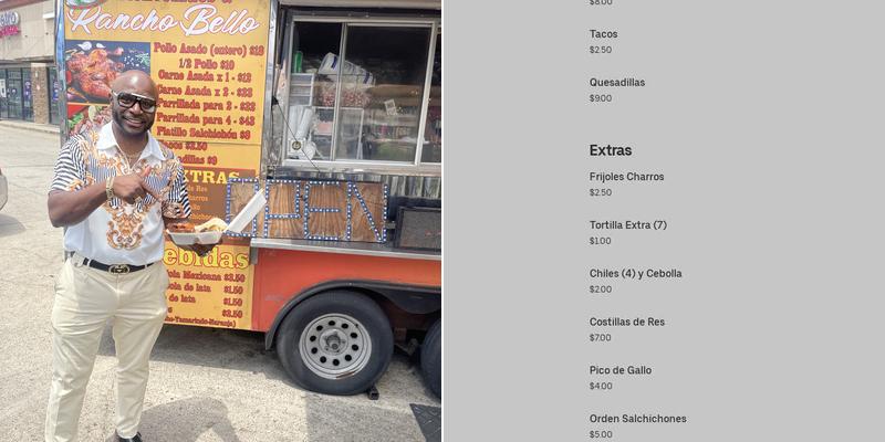 Rancho Bello Grill Menu