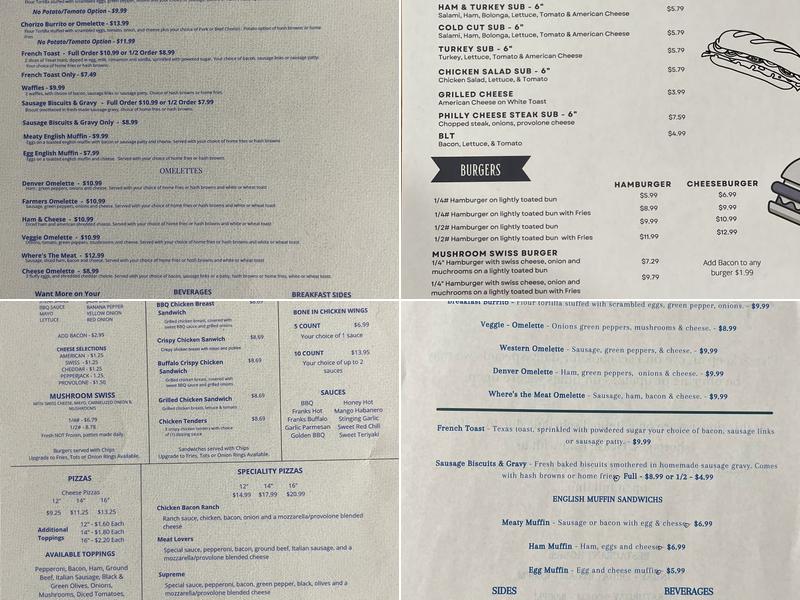 Compass Cafe & Store Menu