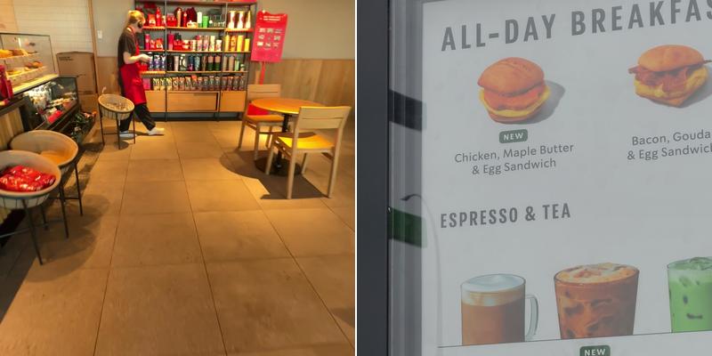 Starbucks Menu