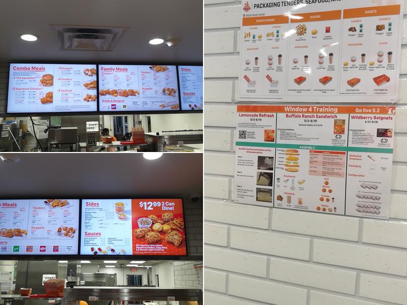 Popeyes Louisiana Kitchen Menu